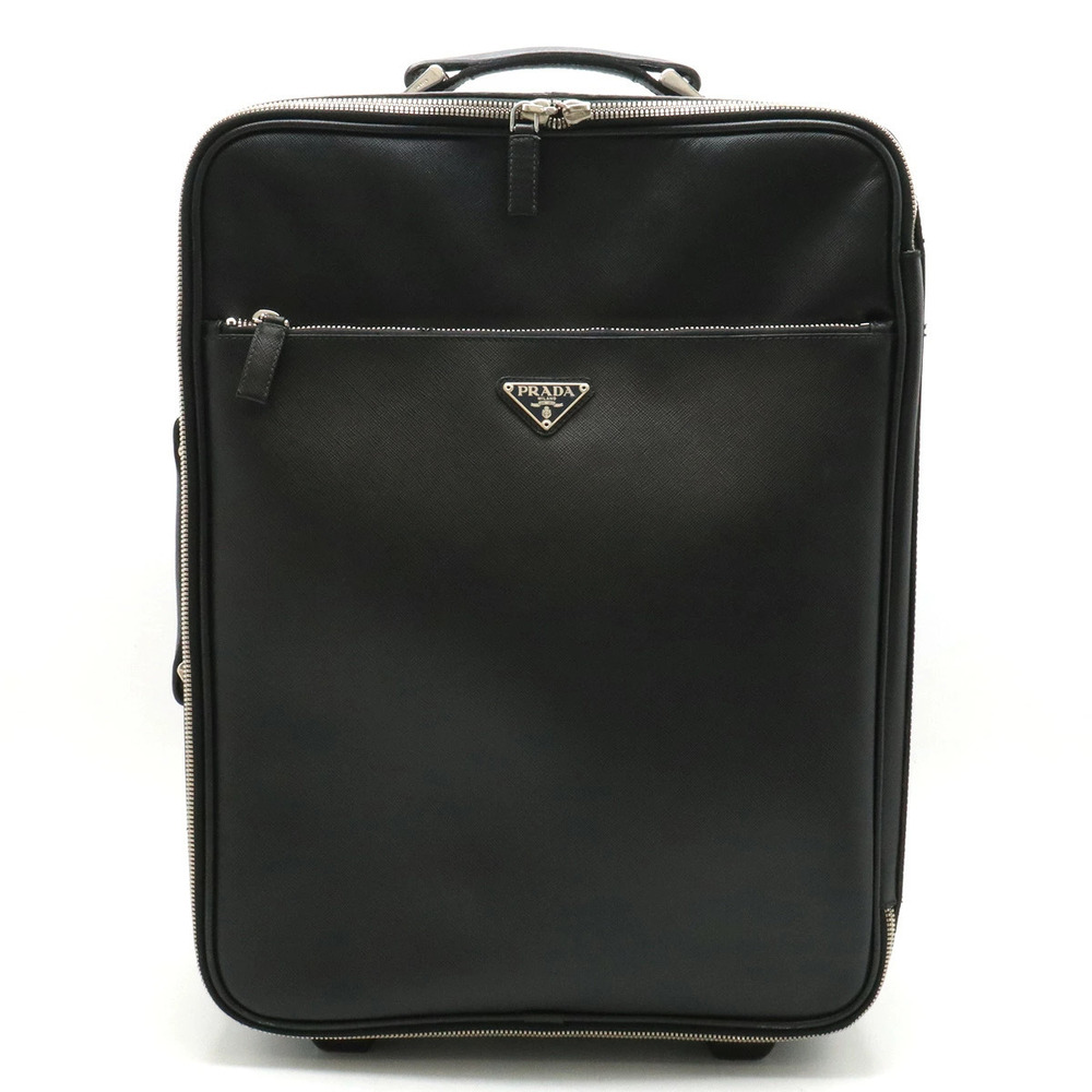 Prada Carry on Bag Carry Case Trolley Travel NERO Black Duty